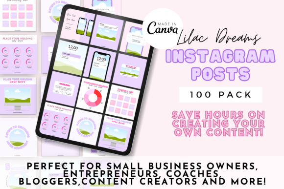 100 Editable Instagram Post Templates