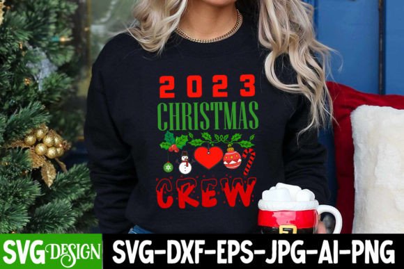 2023 Christmas Crew SVG Cut File Guide