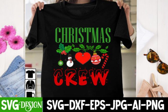 Elevating Holiday Creativity with the Christmas Crew SVG Design