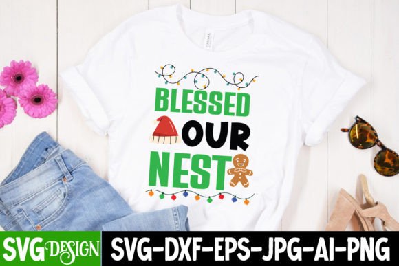 Evaluating the Blessed Our Nest SVG Cut File and Christmas Design Bundle