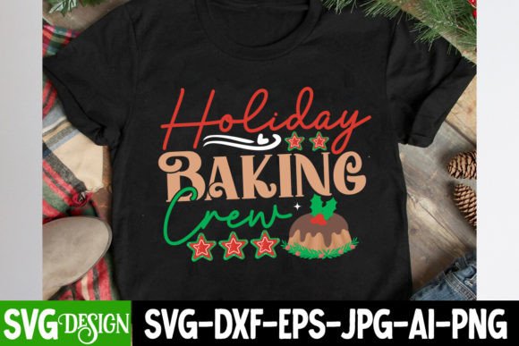 Holiday Baking Crew SVG: Festive DIY Designs