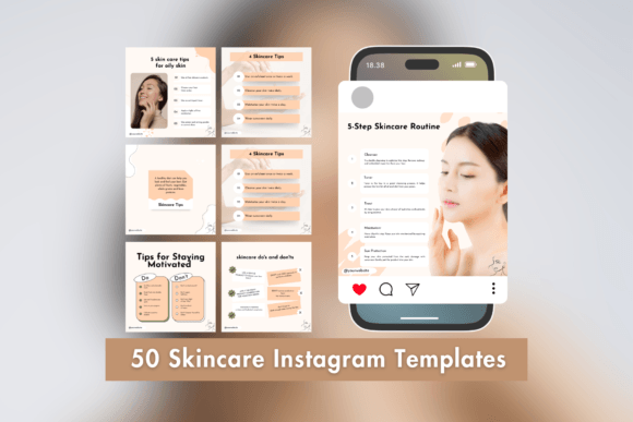 Streamlining Your Brand: A Practical Guide to Skincare Instagram Post Templates